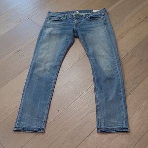 rag & bone Jeans Women's sz 29 DRE Low Rise Slim Straight Leg Denim Jeans